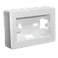 KALOP HiloPlastic 34mm-Alt 130x91mm Caja Chuqui Pared Faceplate70x114 - Miniatura 2