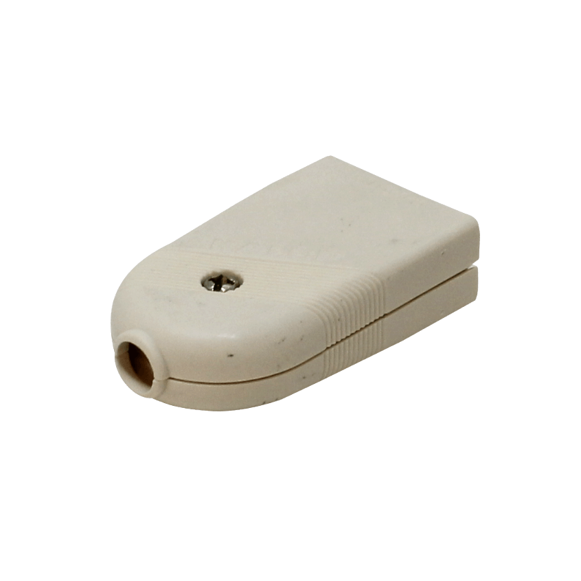 KALOP Hembra 2P+T Blanco 10A Enchufe Volante con-Tierra KL44422 1
