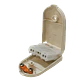 KALOP Hembra 2P+T Blanco 10A Enchufe Volante con-Tierra KL44422 - Miniatura 3