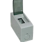 KALOP c/Tapa 18mm-Ancho 46mm-Alto Caja Plastica p/Automaticos Riel Din - Miniatura 1