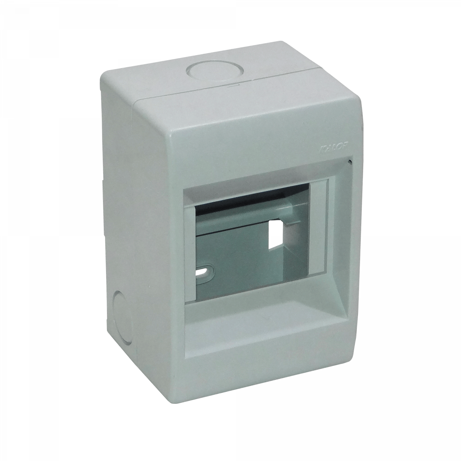 KALOP s/Tapa 54mm-Ancho 46mm-Alto Caja Plastica p/Automaticos Riel Din 2