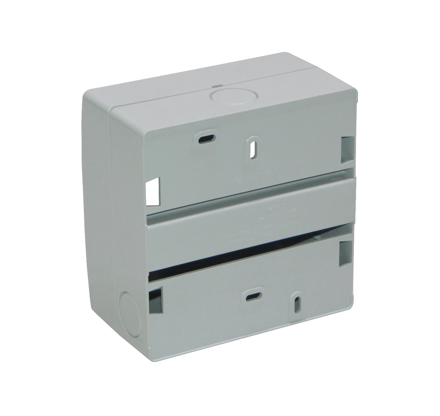 KALOP c/Tapa 90/110mm-Ancho 46mm-Alt Caja Plastica Riel Din KL02476T 1