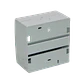 KALOP c/Tapa 90/110mm-Ancho 46mm-Alt Caja Plastica Riel Din KL02476T - Miniatura 1