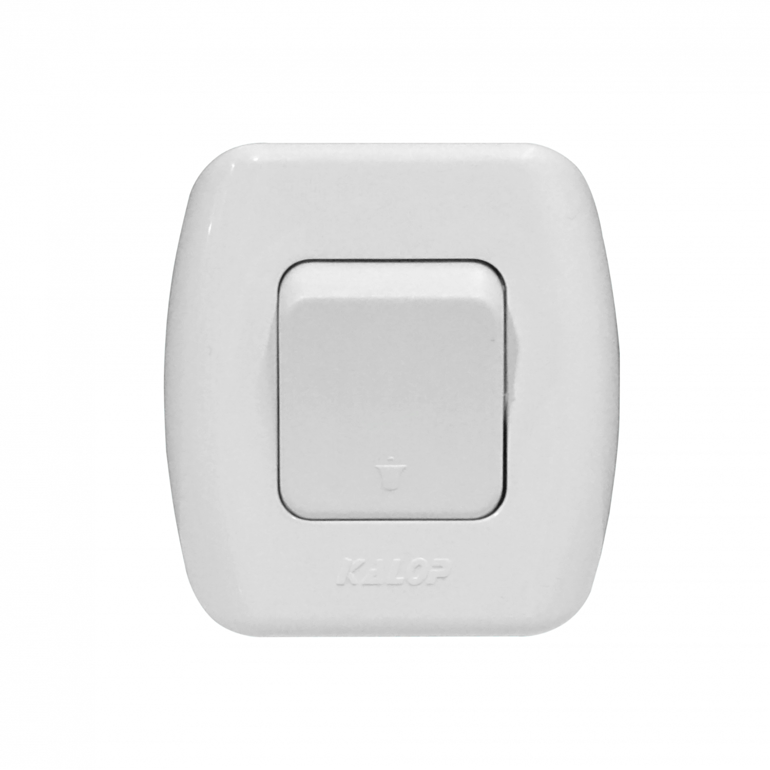 KALOP Interruptor Pulsador Blanco Switch Tekna KS39657 1