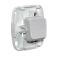 KALOP 9/24 Boton Switch Sobrepuesto Blanco Tekna KS39658 - Miniatura 2