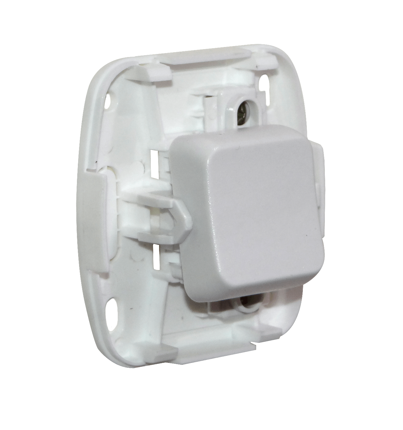 KALOP 9/24 Boton Switch Sobrepuesto Blanco Tekna KS39658 2