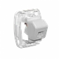 KALOP Roseta RJ45 Cat.5 Sobrepuesta Tekna Blanca KS39659 - Miniatura 1