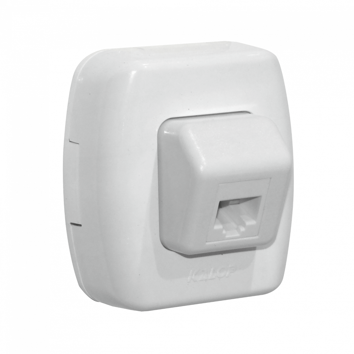 KALOP Roseta RJ45 Cat.5 Sobrepuesta Tekna Blanca KS39659 3