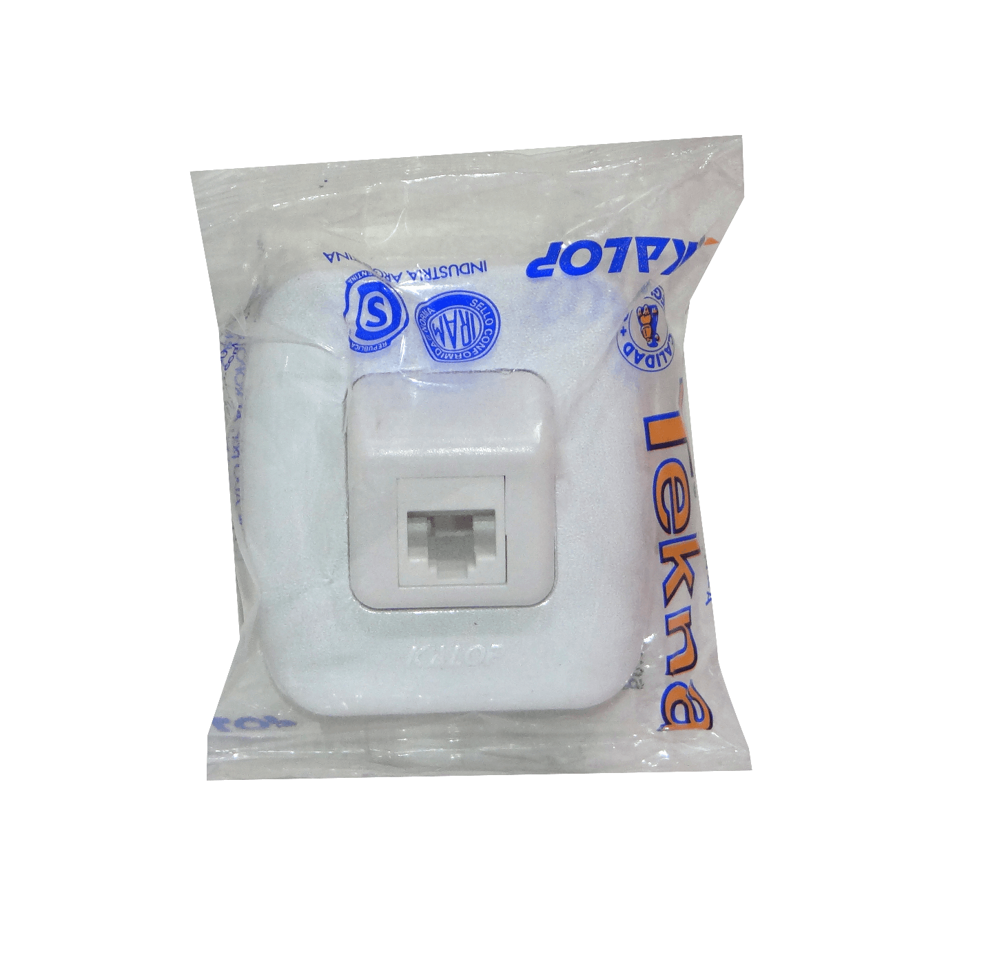 KALOP Roseta RJ45 Cat.5 Sobrepuesta Tekna Blanca KS39659 4