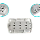 Enchufe de Pared KALOP 3 Tomacorrientes Sobrepuesto Blanco con Tierra Tekna KS39673 - Miniatura 3