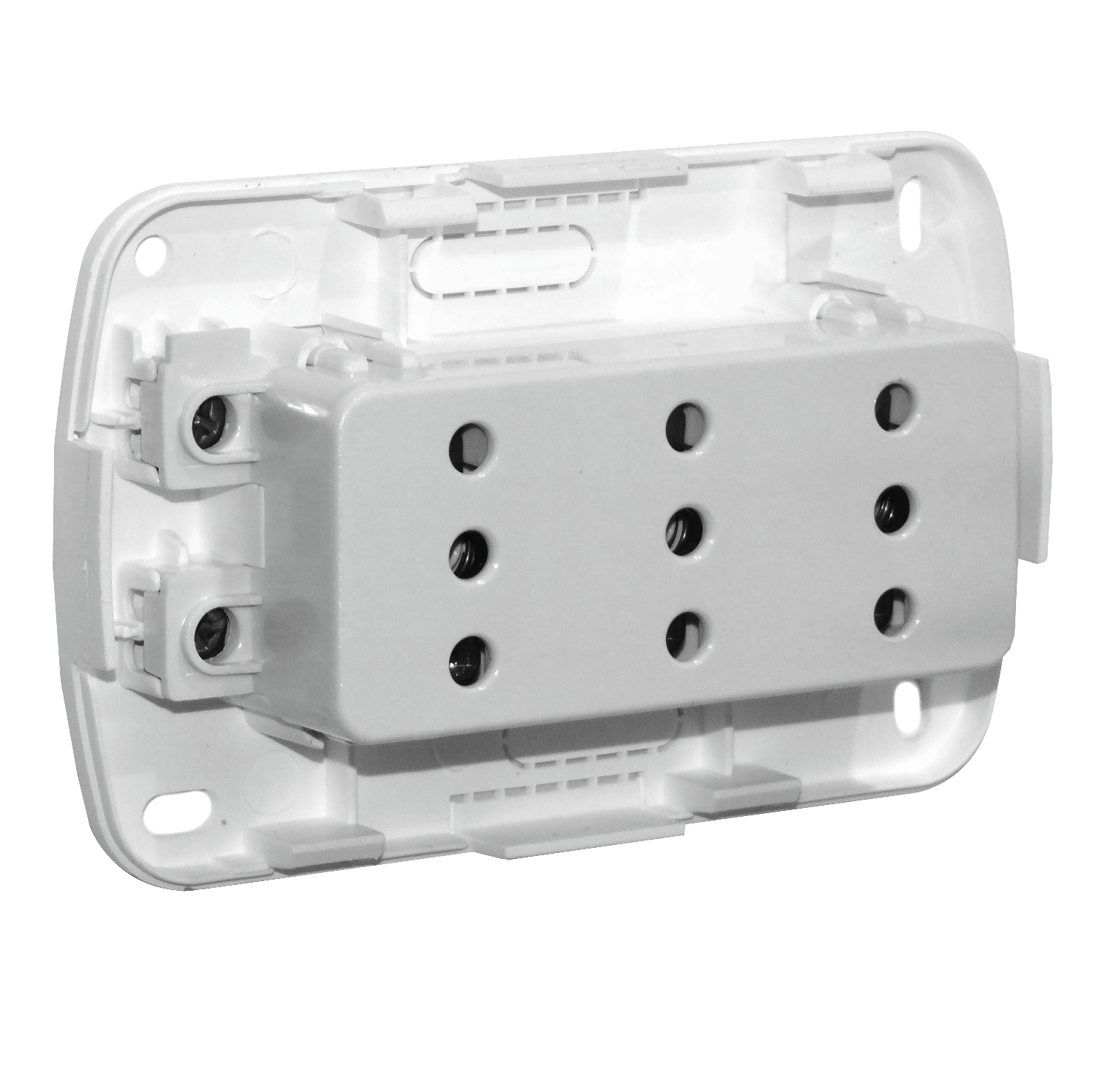 Enchufe de Pared KALOP 3 Tomacorrientes Sobrepuesto Blanco con Tierra Tekna KS39673 4