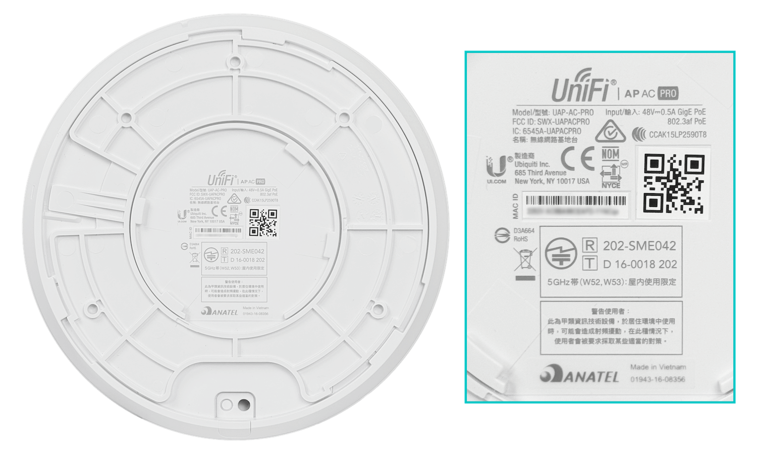 Punto de Acceso Ubiquiti UniFi UAP-AC-PRO - Conectividad Wi-Fi de Alto Rendimiento 3