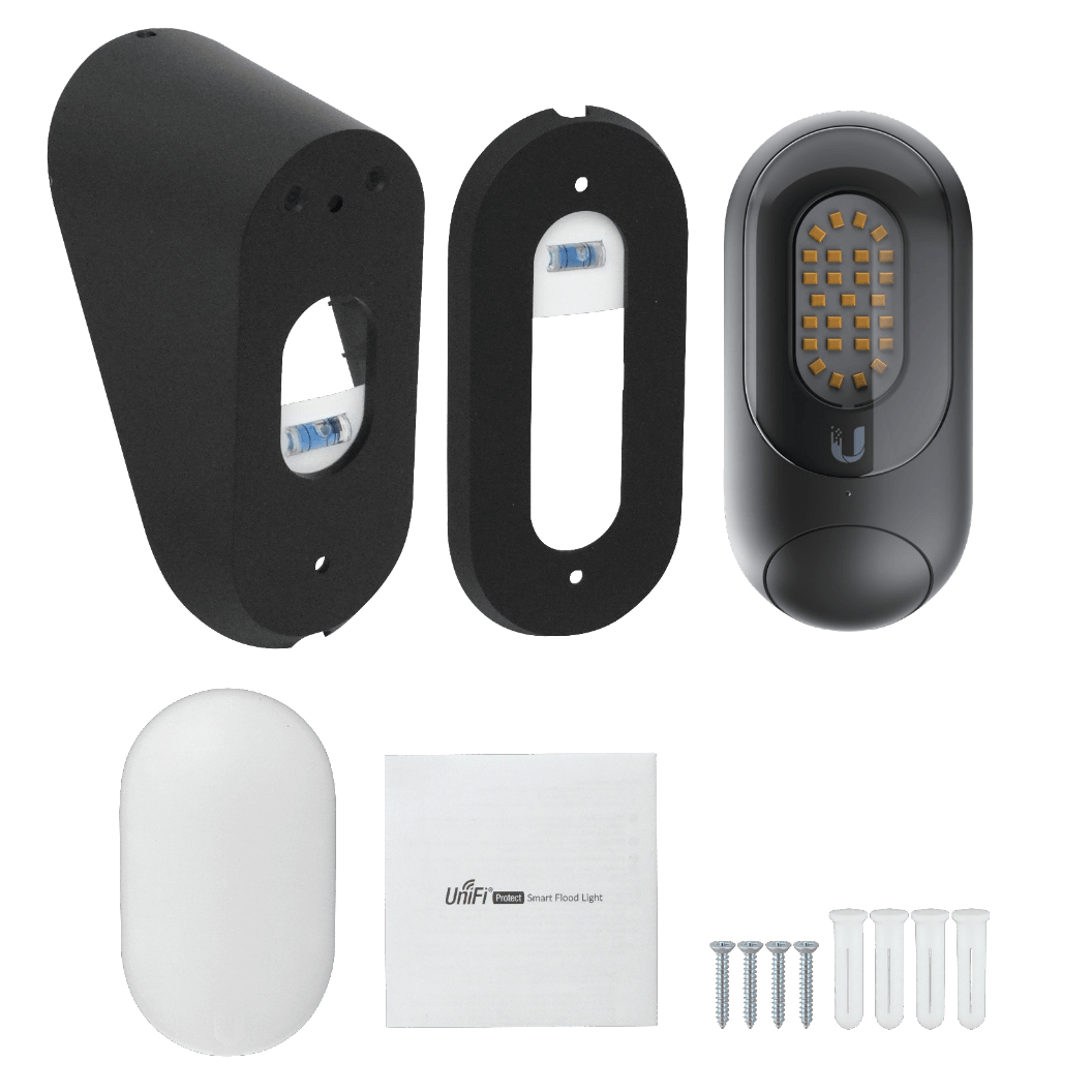 Reflector LED Inteligente en Color Negro, para Redes UniFi, Ubiquiti UP-FloodLight 2