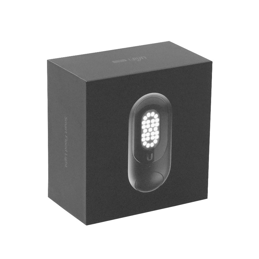 Reflector LED Inteligente en Color Negro, para Redes UniFi, Ubiquiti UP-FloodLight 3