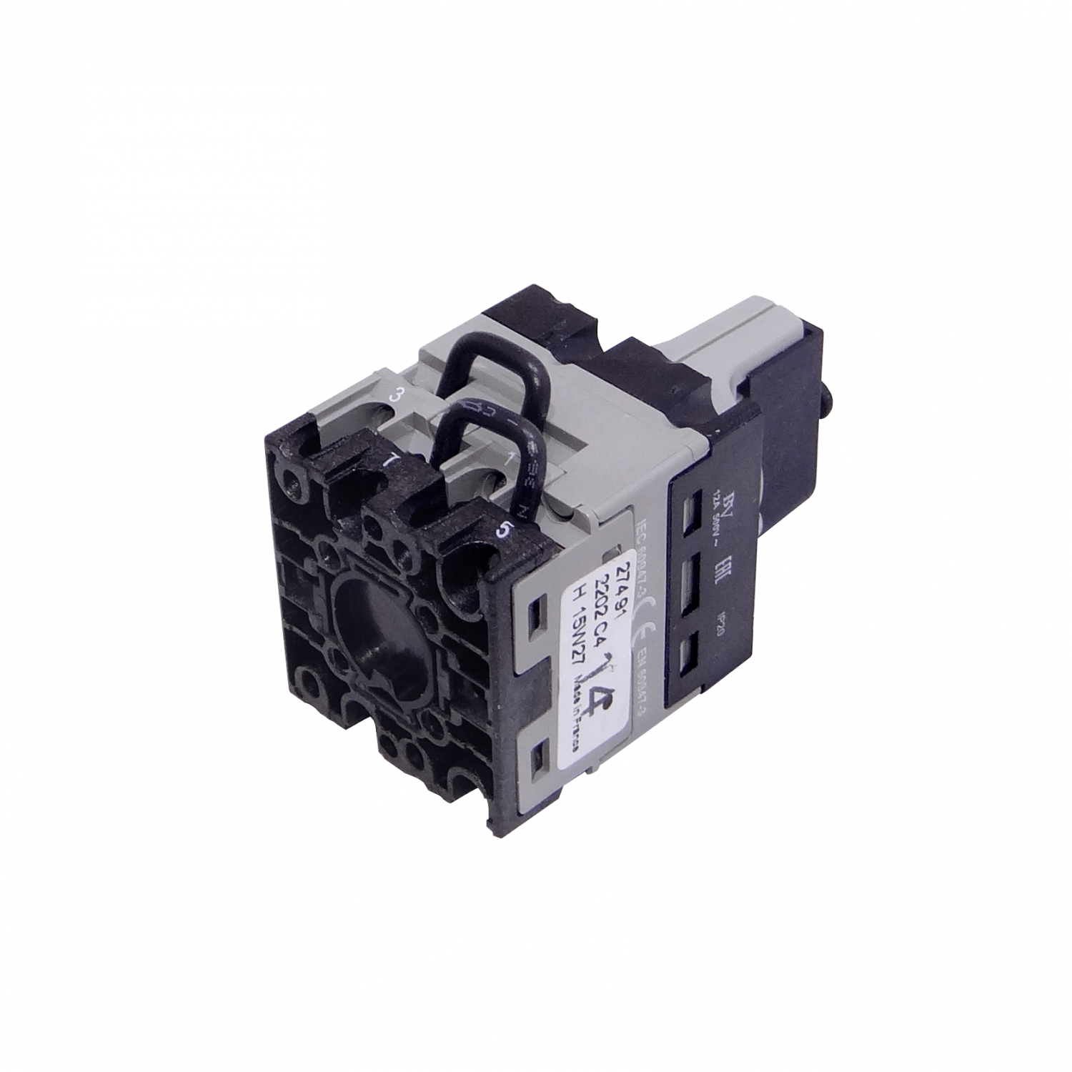 LEGRAND Conmutador de Fase Interruptor 1-0-2 16A 500V 3-pos 4