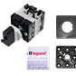 LEGRAND Conmutador de Fase Interruptor 1-0-2 16A 500V 3-pos - Miniatura 5