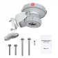 RFEL 5ghz 10,4dBi 80ºx80º Antena Horn IP55 Post/15-86mm 29dB-FrontBack - Miniatura 2