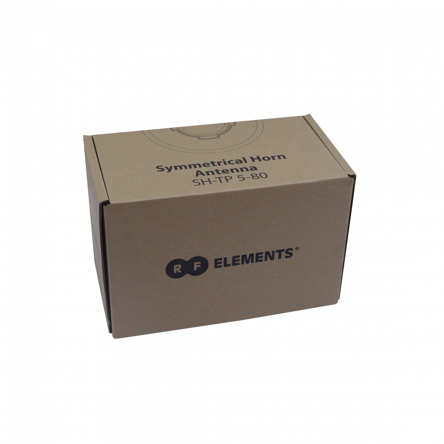 RFEL 5ghz 10,4dBi 80ºx80º Antena Horn IP55 Post/15-86mm 29dB-FrontBack 4
