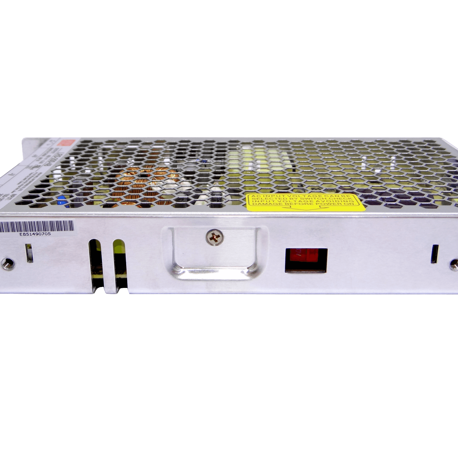 MEANWELL 211W 48V 4,4A Ajust. Metalica Regleta Fuente Poder s/Vent. 3