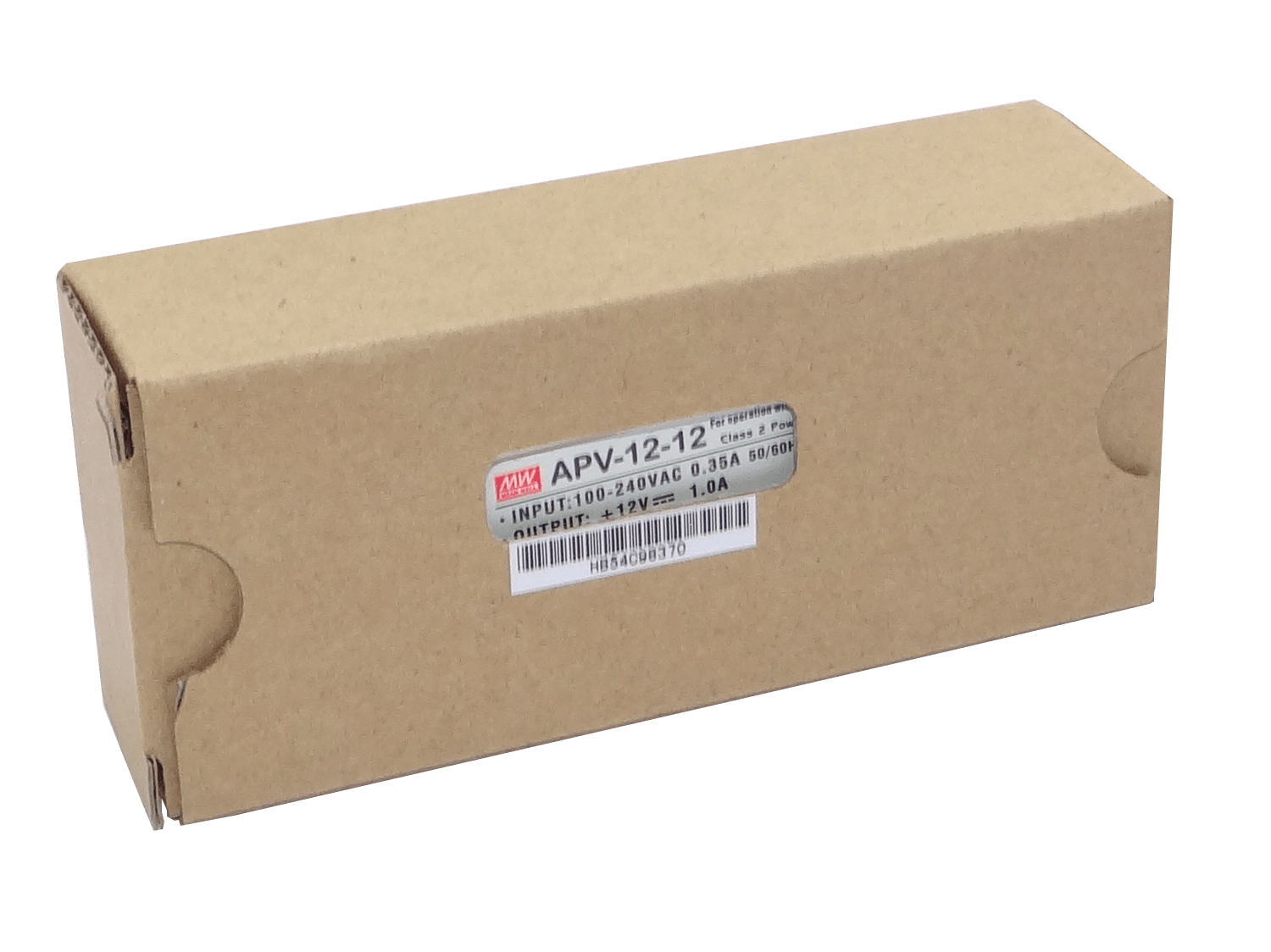 MEANWELL 12V 12W 1A 100-240VAC Fuente-Poder Plastica IP30 Sellada 2