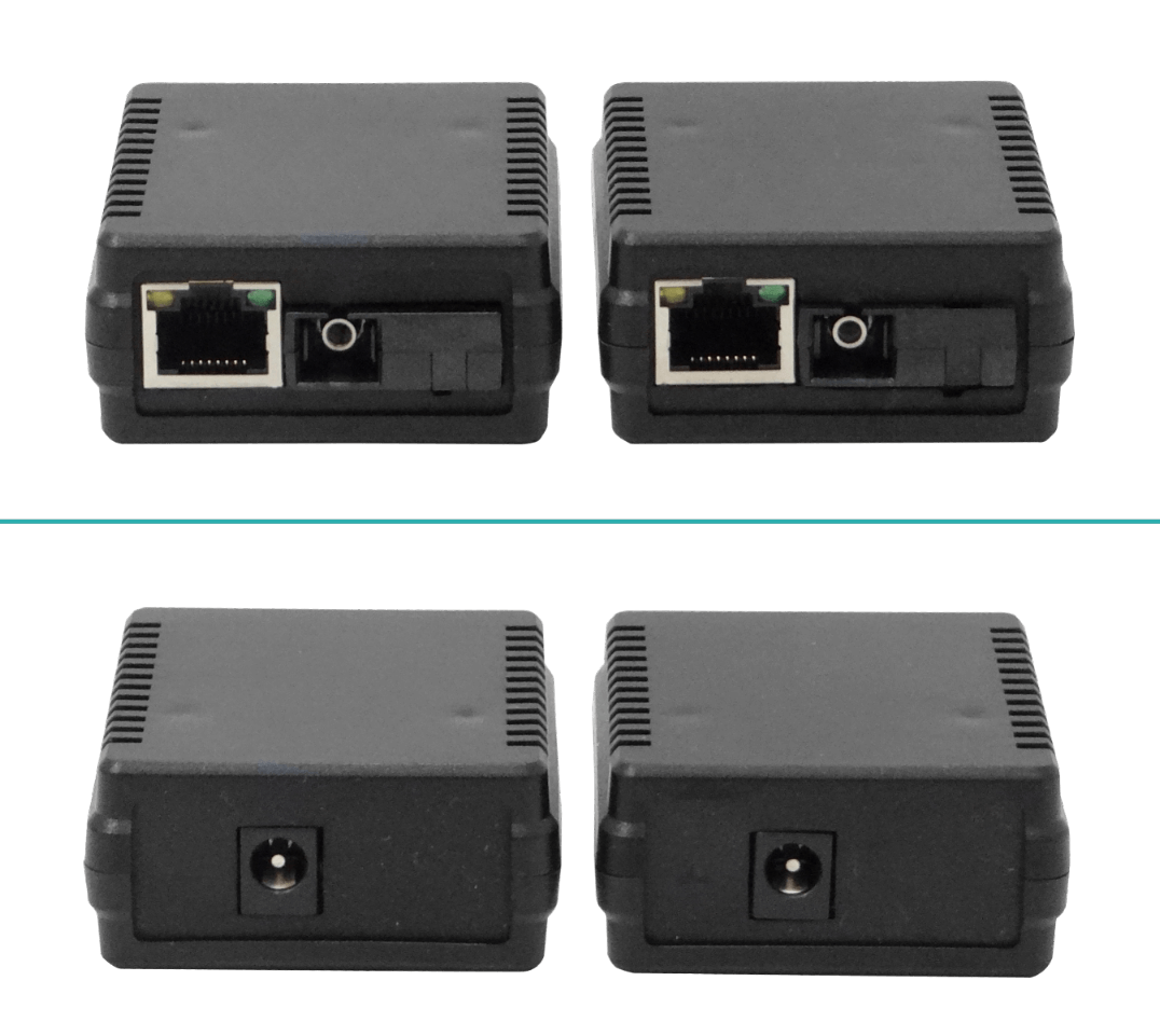 Kit de Conversores de Medios WDM para Fibra Monomodo SC 1310/1550nm 20km 100Mbps - EM-0101-TE 1