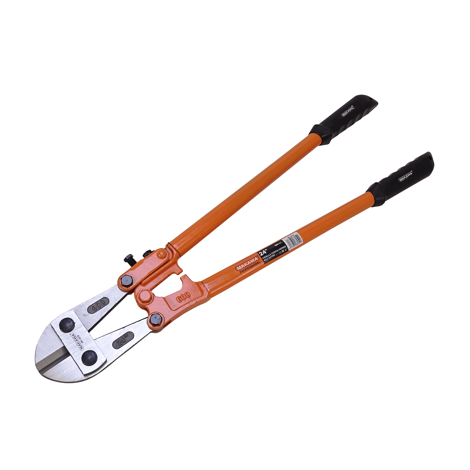 Cizalla de Fierro MAKAWA Napoleon 24 Pulgadas Naranja Corte Preciso Modelo MK-0018 3