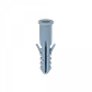 Tarugo 6mm 100-Unids. Plastico-PE Gris 6x30mm Tornillo-4x32 - Miniatura 1