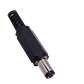5,5x2,5mm Largo-9mm Plug Alimentacion DC para Soldar K-311W - Miniatura 1