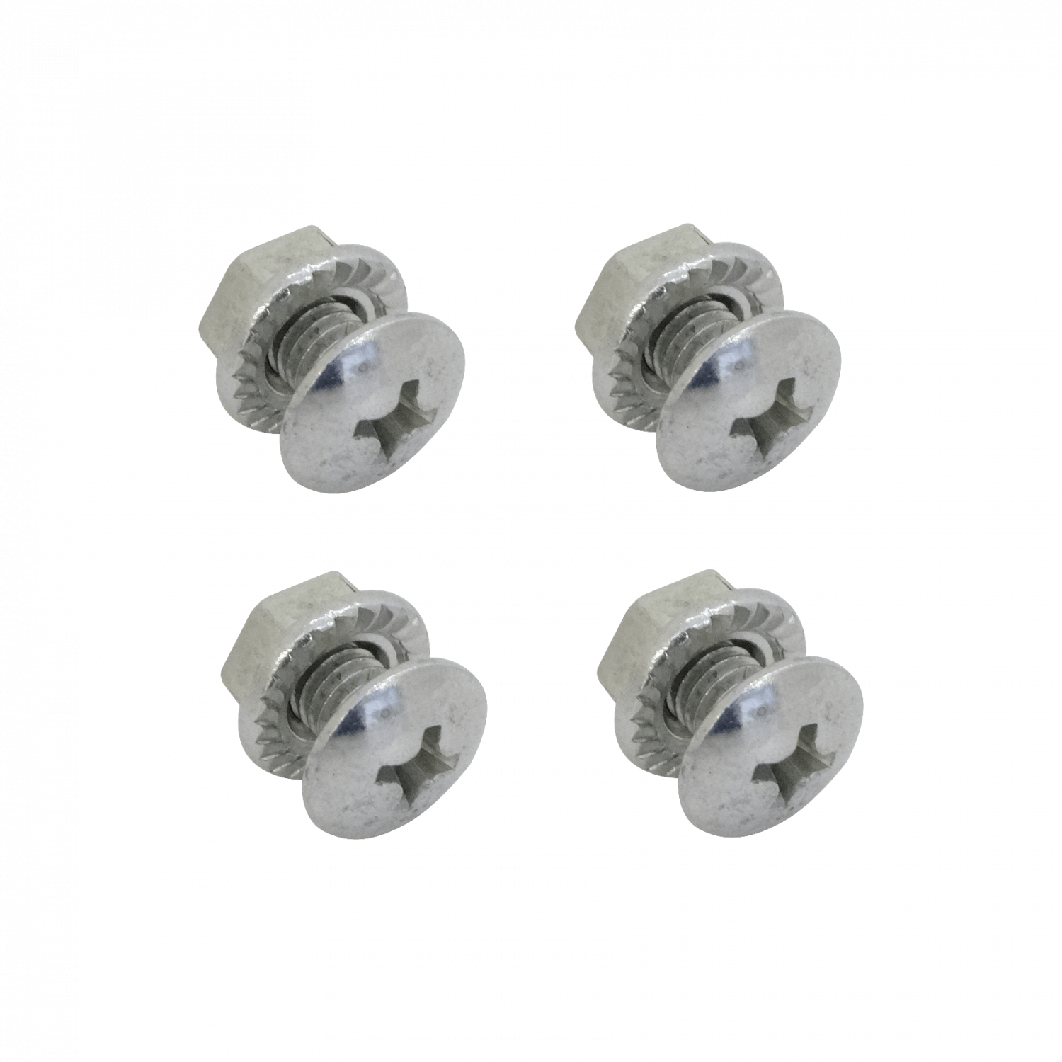 LINKMADE 4-pares Tornillo-Tuerca sin-Jaula 10 x 19/32 Largo-12/15mm 2