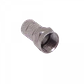 Conector Tipo F-Macho Atornillable para Cable Coaxial RG-6 (Código: K-0060) - Miniatura 2