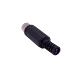 Conector RCA-H Hembra Negro Soldable para Montaje - Miniatura 2