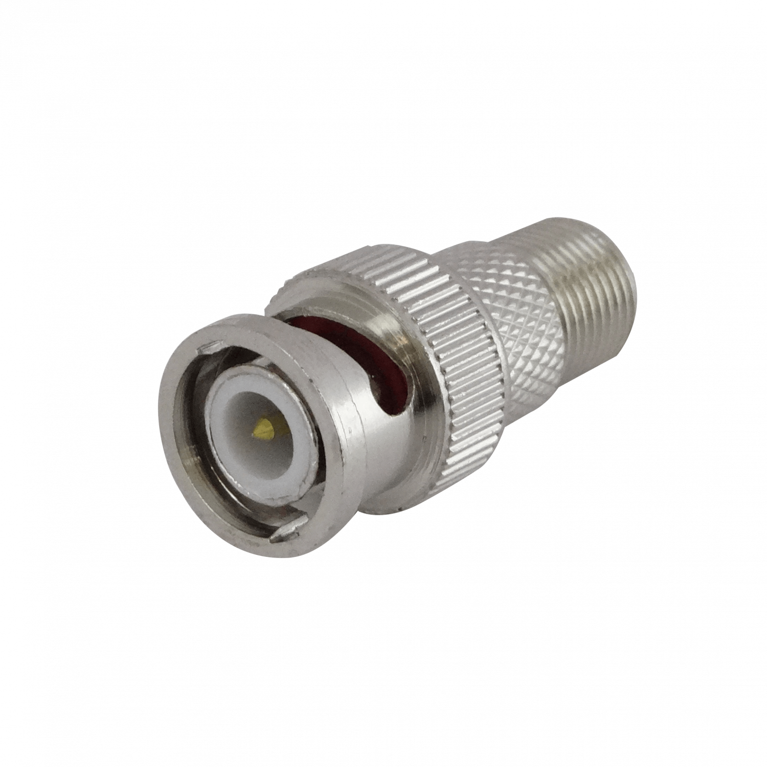 Copla F-Hembra a BNC-Macho Convertidor Coaxial F-BNC 1