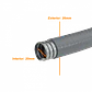 25mm Rollo-30mts Conduit Metalico Cubierto-PVC Semi-Flex 3/4-Pulg - Miniatura 4