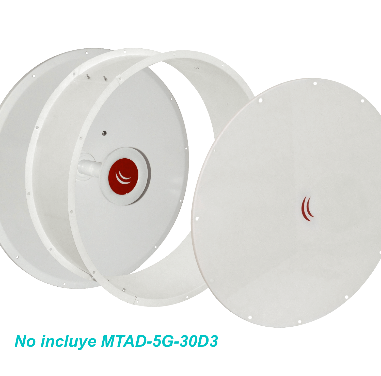 Kit de Blindaje MikroTik Sleeve30 para Antena Parabólica mANT30 2