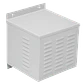 Gabinete Metálico para Sirena 15W con Ranuras y Tamper – GAB15W - Miniatura 1