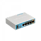 Router Inalámbrico MikroTik hAP ac lite RB952Ui-5ac2nD -  2.4/5 GHz, 5x Ethernet, PoE Out - Miniatura 1