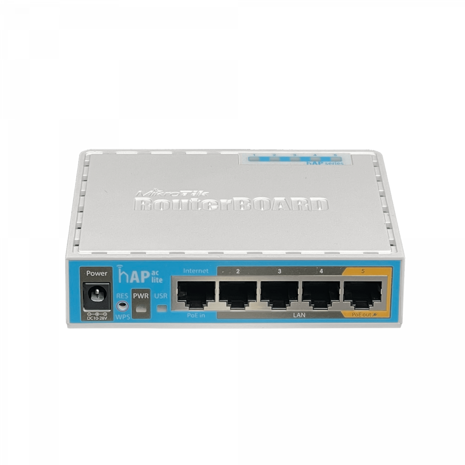 Router Inalámbrico MikroTik hAP ac lite RB952Ui-5ac2nD -  2.4/5 GHz, 5x Ethernet, PoE Out 3