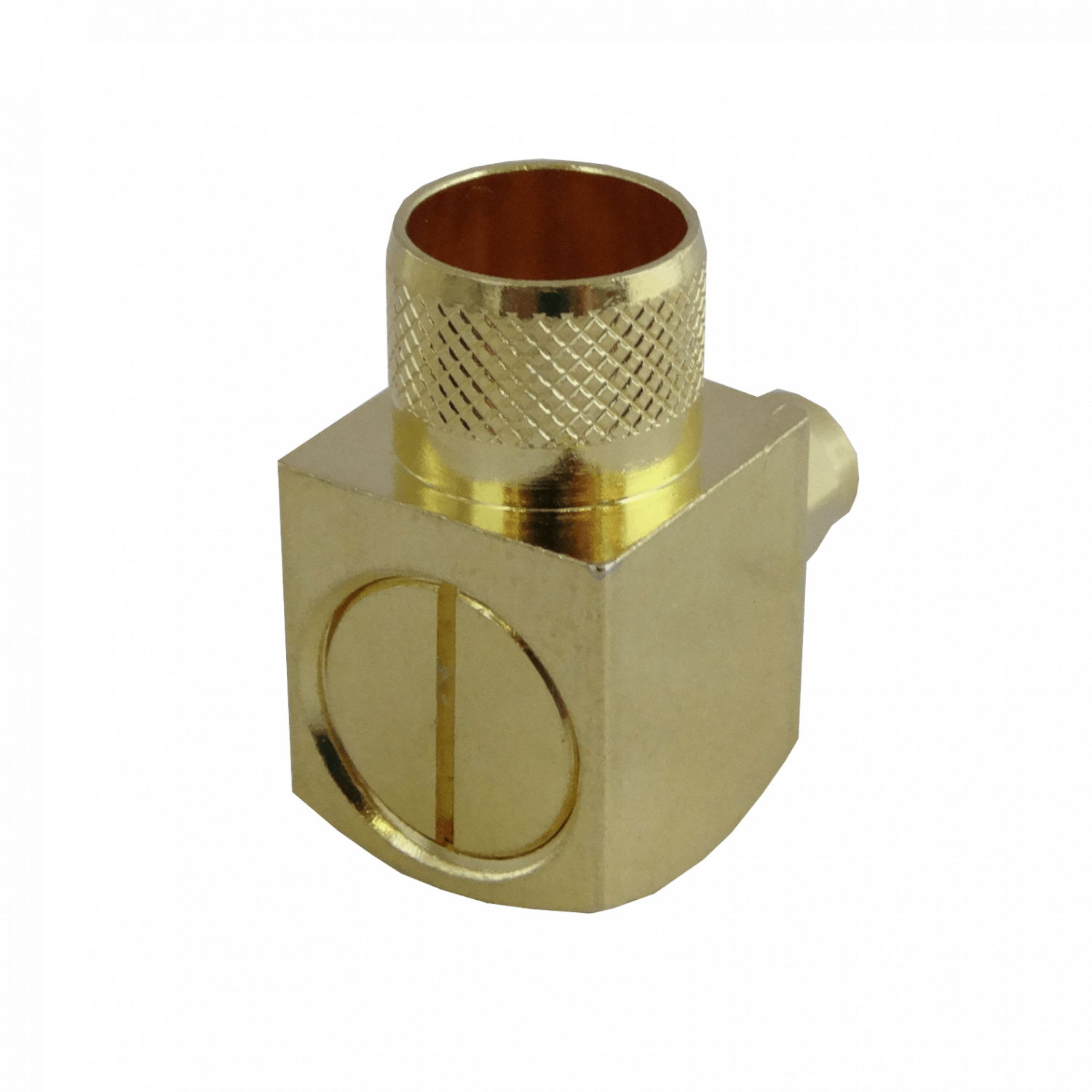 RPSMA-Macho Angular LMR600 Conector Coaxial Crimpeable CA600 3