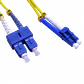 1mt LC-SC/UPC MonoModo SM Duplex Jumper Cable Fibra 9/125um 3mm - Miniatura 3