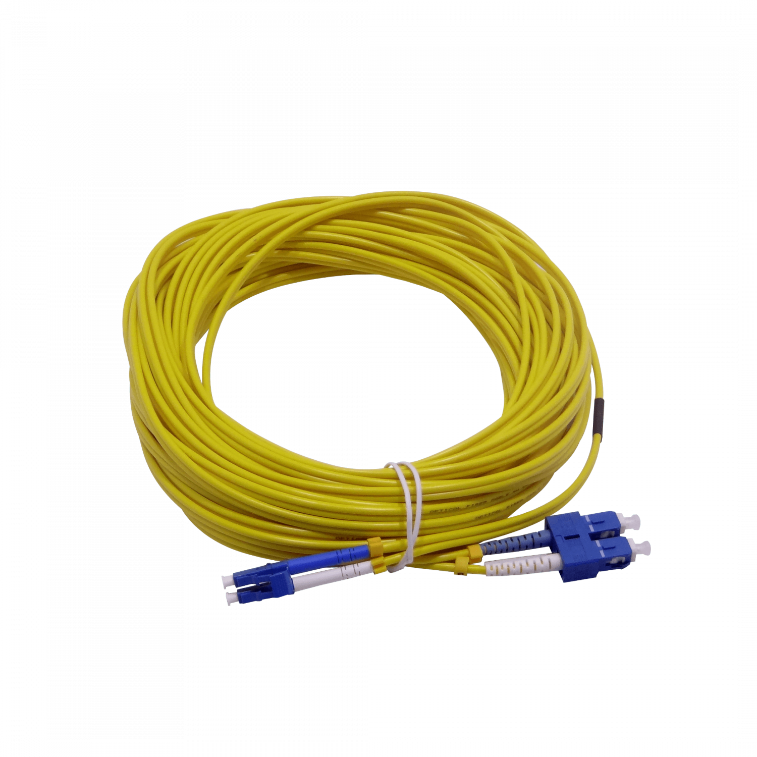15mt LC-SC/UPC MonoModo SM Duplex Jumper Cable Fibra 9/125um 3mm 1
