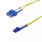 15mt LC-SC/UPC MonoModo SM Duplex Jumper Cable Fibra 9/125um 3mm - Miniatura 3