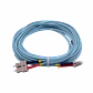 10mt LC-SC OM3 MultiModo MM Duplex Jumper Fibra 50/125um 3.0mm LSZH - Miniatura 2