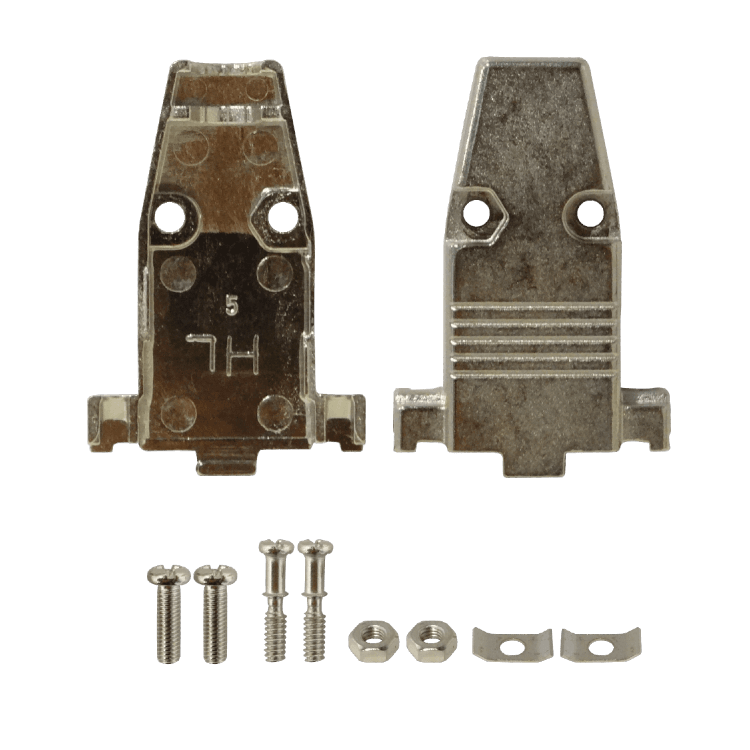 Capucha Metálica para Conectores DB9 y DB15 de 31mm DB-CAPM 3