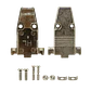 Capucha Metálica para Conectores DB9 y DB15 de 31mm DB-CAPM - Miniatura 3