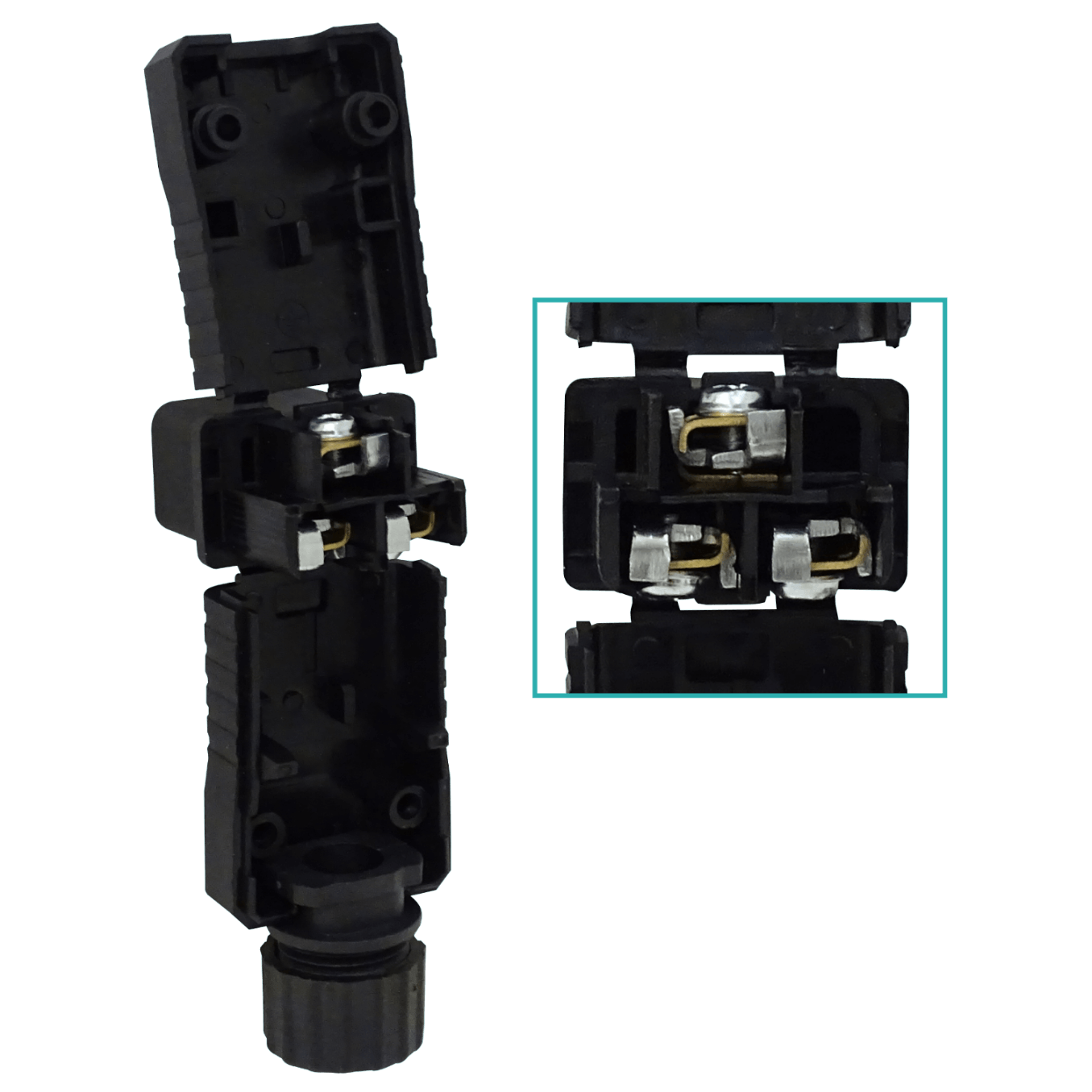 Enchufe Hembra C19 Volante 16A Negro para UPS de alta potencia 2