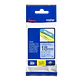 Cinta laminada Brother TZE-541 Texto negro sobre fondo azul 18mm - Miniatura 2