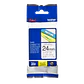 Cinta rotuladora Brother TZE-151 24mm texto negro sobre fondo transparente - Miniatura 1
