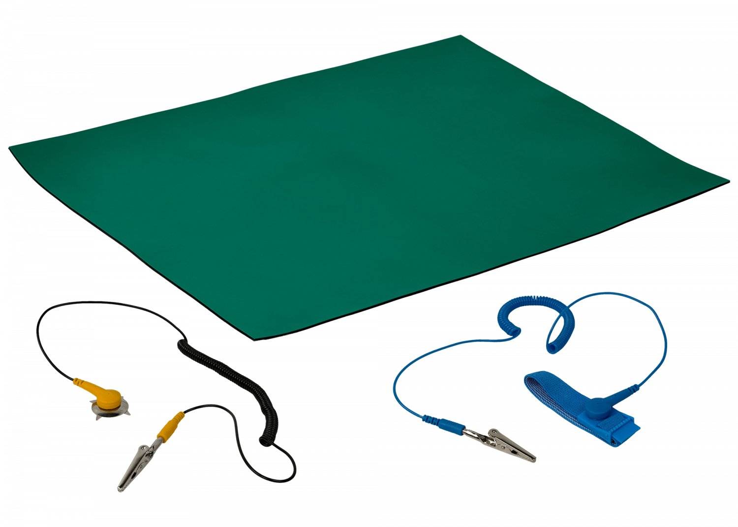 Alfombra Antiestatica 30x40cm cable-100cm-Pinza 8BM-401A 1