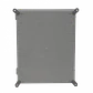 Tablero Estanco 400x500x200 mm, IP66, Plastico Gris con Placa, KG-4050  - Miniatura 4
