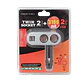 2-Vehicular-Hembra 2-USB-Hembra-AH 5VDC 3,1A 12V/24V-Macho-Encendedor - Miniatura 2